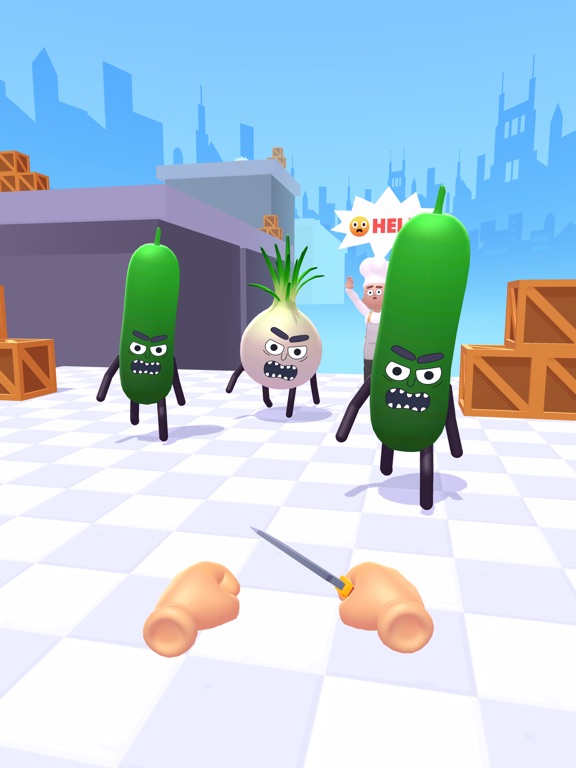 Hit Tomato 3D: Knife Master screenshot 2