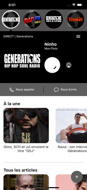 Generations on the App Store