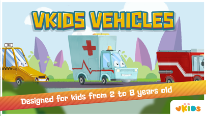 Vkids Vehicles: Games for kids Screenshot