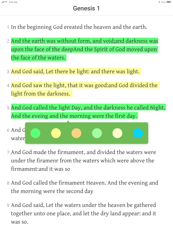 iPad Image of Bible KJV - Daily Bible Verse