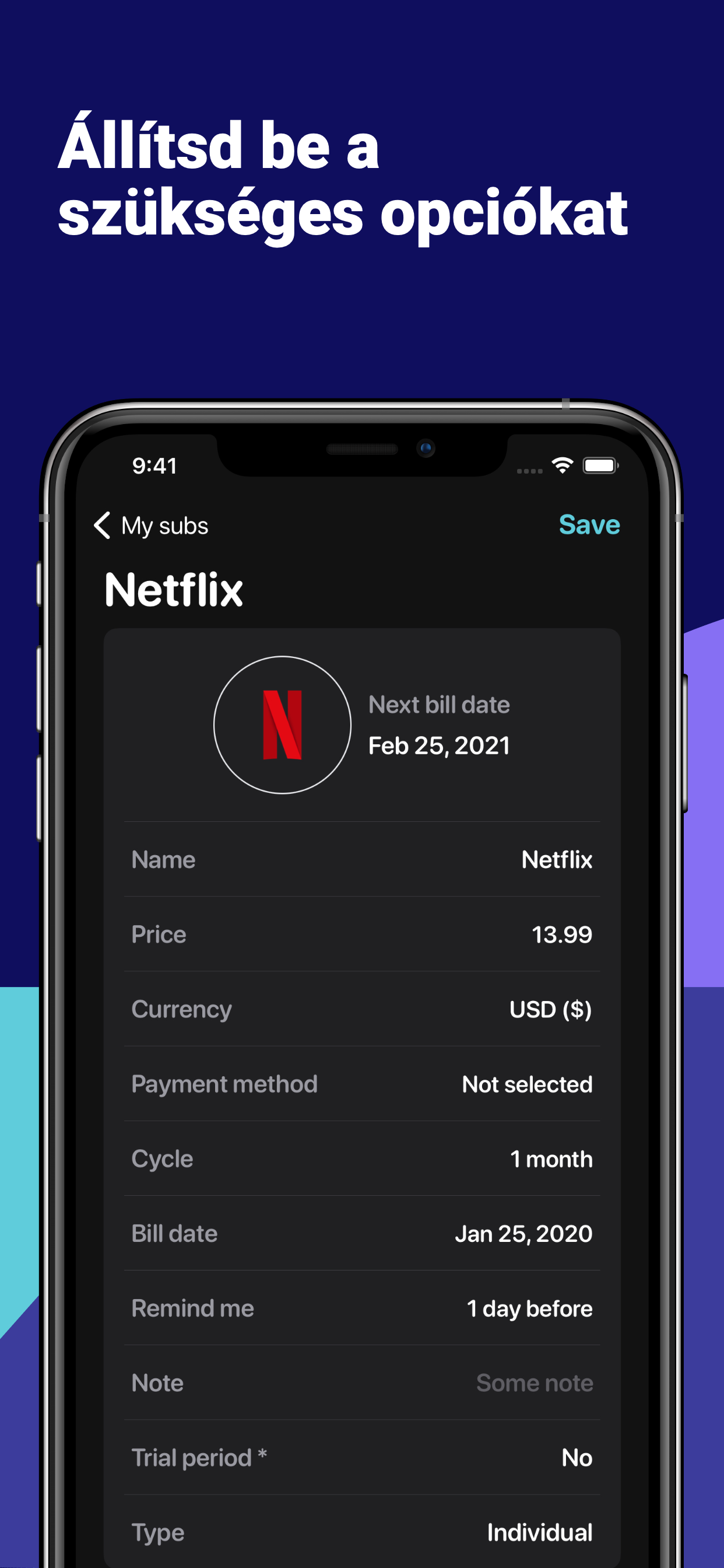 Subsee - Track Subscriptions