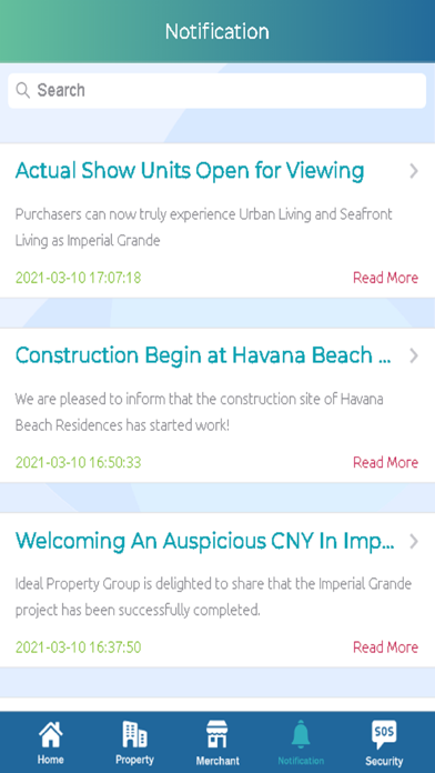 IDEAL PROPERTY APP Screenshot