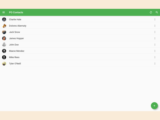 Screenshot #5 pour PO Contacts