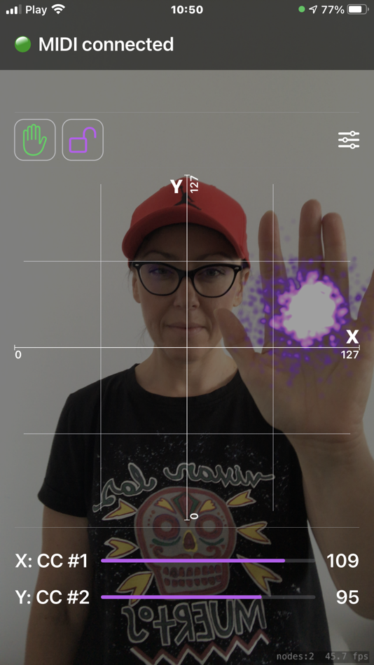 MIDI Hand Controller - 1.4.0 - (iOS)