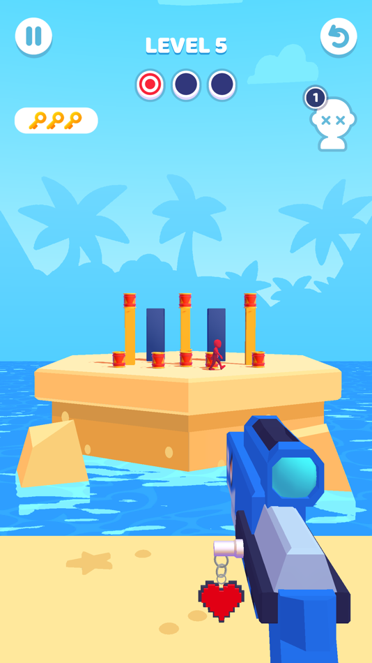 #3. Perfect Snipe (iOS) 由: Queen Interactive Games