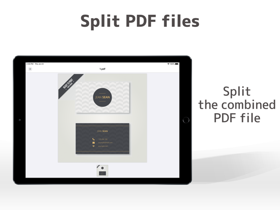 Screenshot #6 pour EasyPDF-Créer diviser combiner