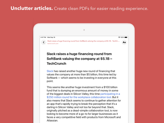 Screenshot #6 pour Web to PDF Converter & Reader