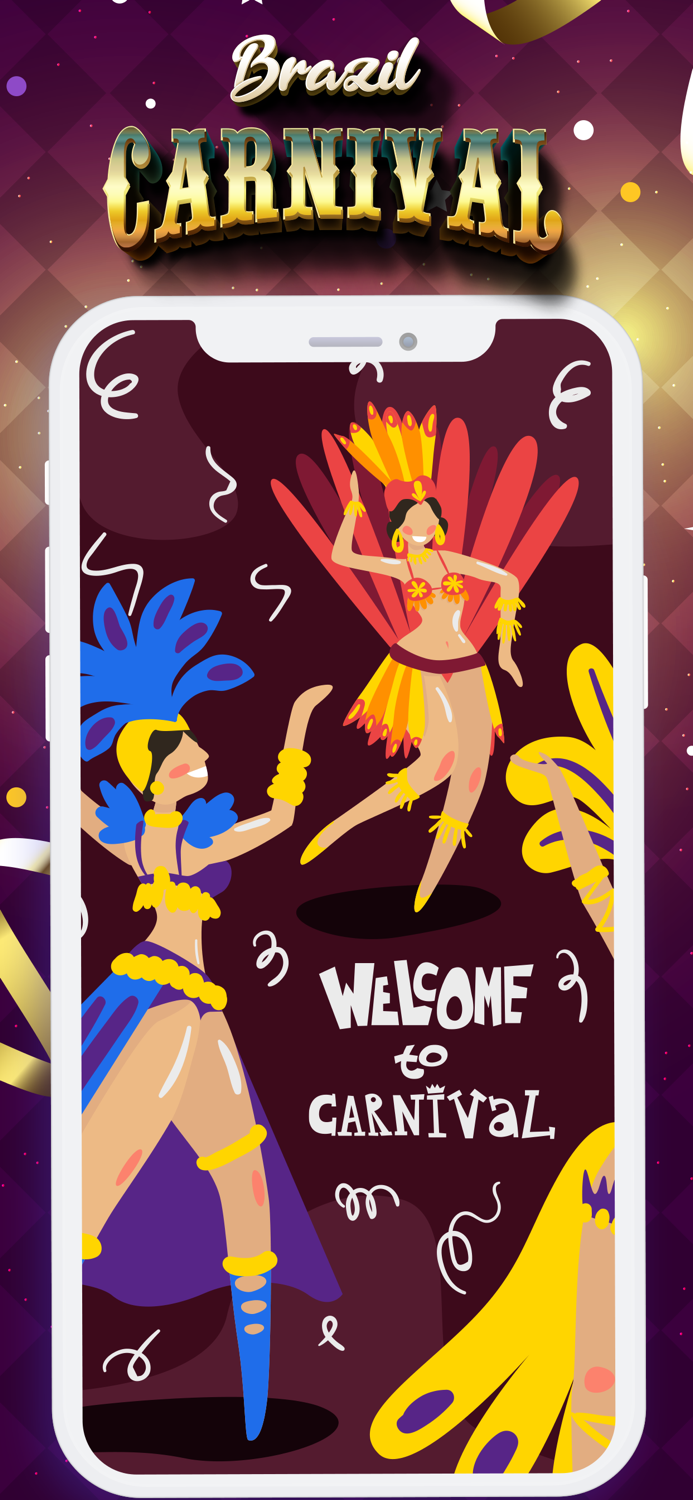 Brazil Carnival Stickers