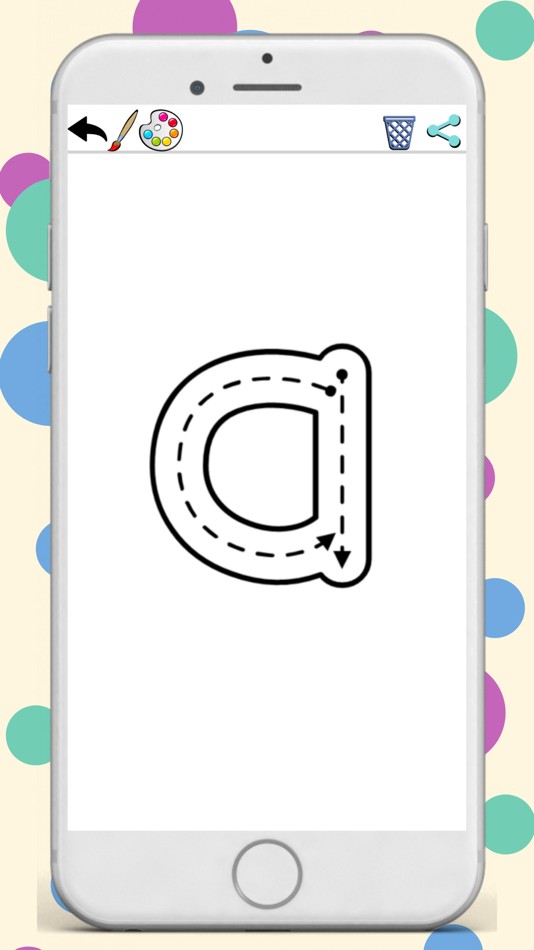 #4. ABC Paint : Learn the Alphabet (iOS) By: Grima Hdez