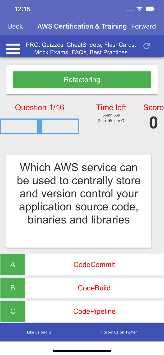 AWS Certified Developer Assoc.