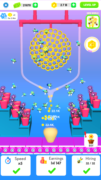 Idle Honey Money Screenshot