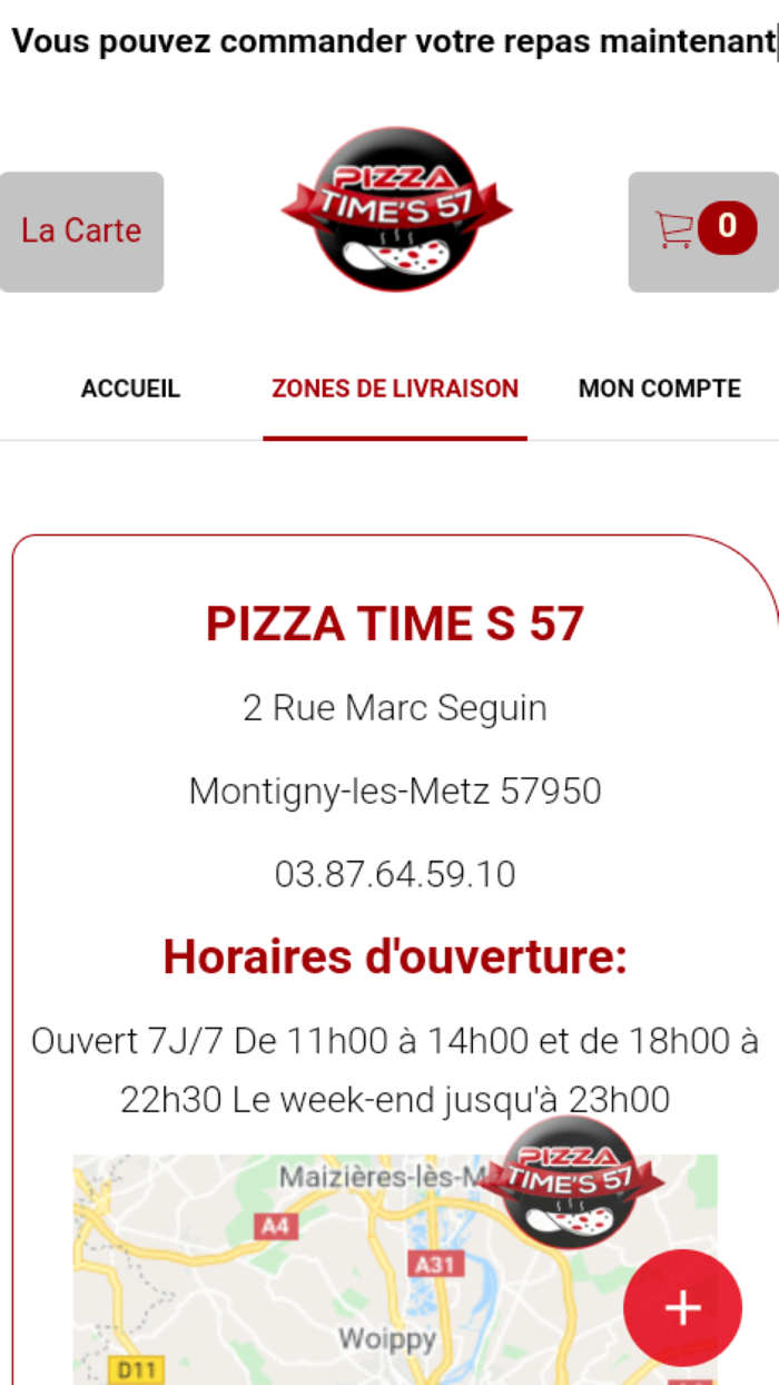 PIZZA TIME S 57