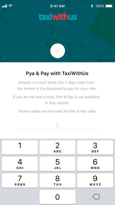 TaxiWithUs Screenshot