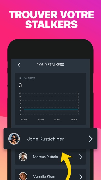 Screenshot #2 pour IG Analyzer Profile Tracker