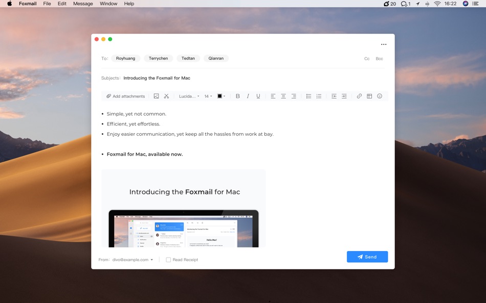 #2. Foxmail (macOS) 由: Tencent Technology (Shenzhen) Company Limited