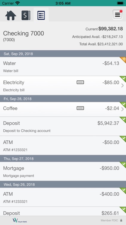 Wayne Bank Business Mobile screenshot-4