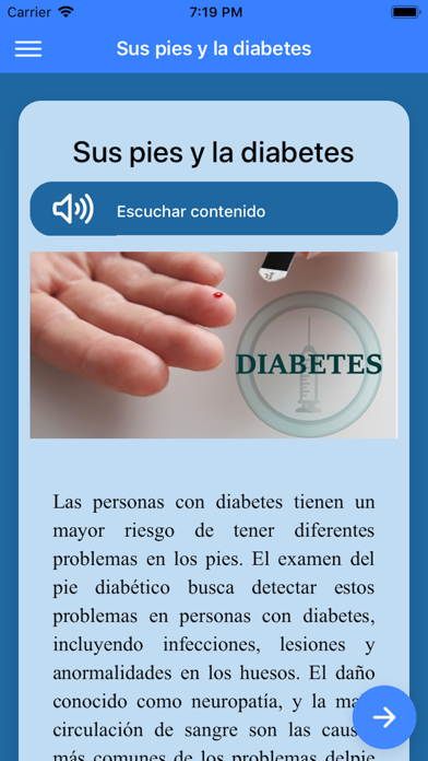 Screenshot #3 pour Mi pie diabético
