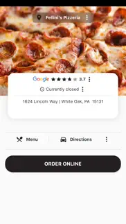 fellini’s pizza iphone screenshot 2