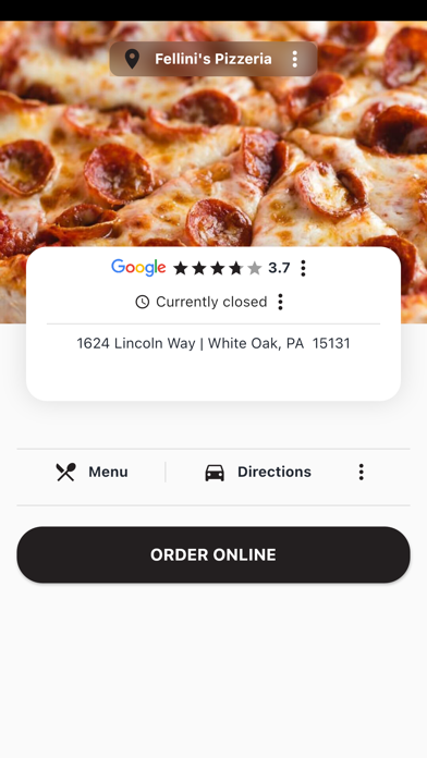 Fellini’s Pizza Screenshot