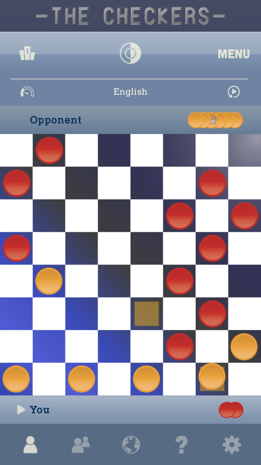 #10. The Checkers - Classic Game (iOS) 由: OutOfTheBit Ltd