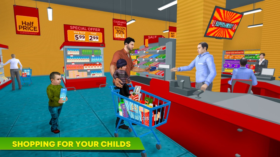 #2. Virtual Single Dad Taxi Driver (iOS) 由: Sundas Ahmed