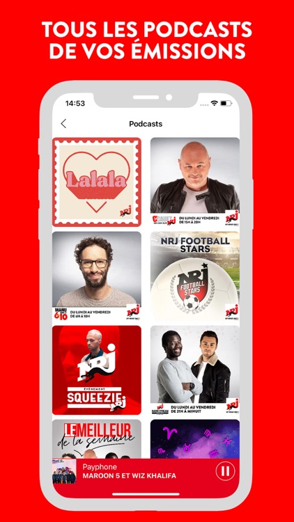 NRJ Léman : Podcasts, Musique screenshot-5