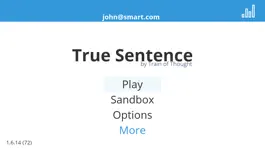 Game screenshot True Sentence apk