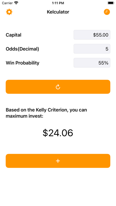 Kelculator Screenshot