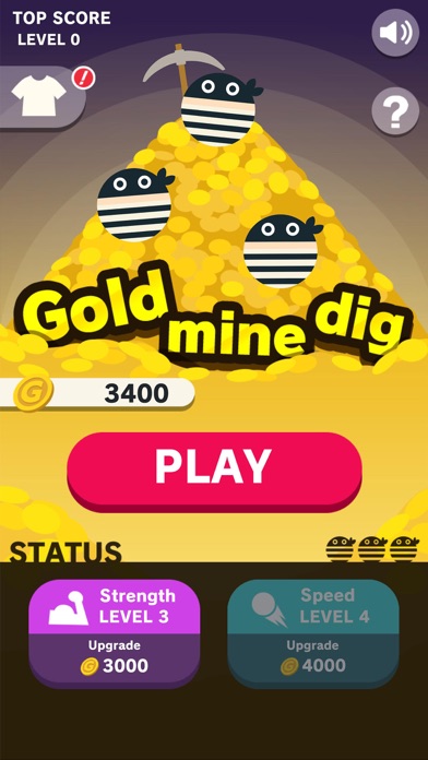 Screenshot #1 pour Gold mine dig