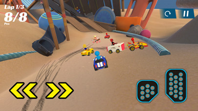 Super Hero Cars Racing Screenshot