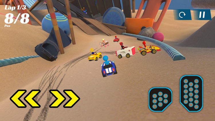Super Hero Cars Racing