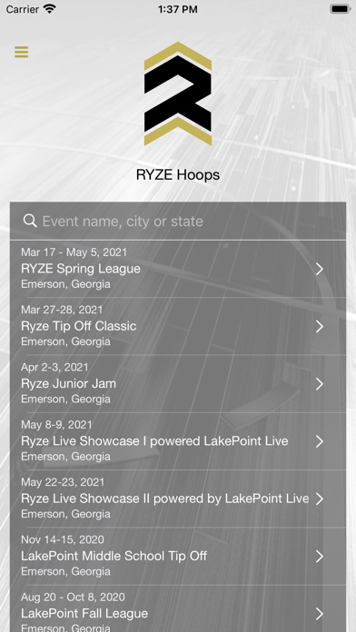 RYZE Hoops Screenshot