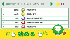 スクワット・チャレンジ【全国版】 screenshot 1
