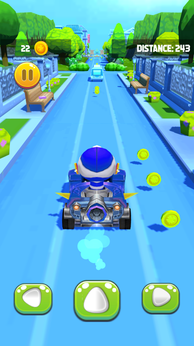 Masked Kart Racing Heroes Kids Screenshot