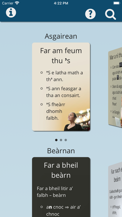 Iùl Gràmair Screenshot