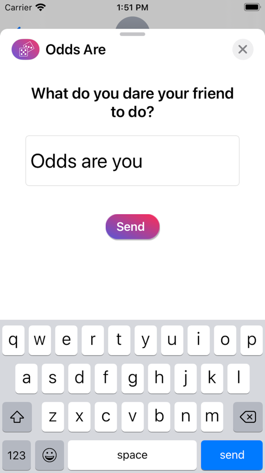 #2. Odds Are for Messages (iOS) 由: Elliot Plant