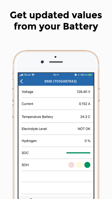 Alcad Nicad Battery Dashboard screenshot 2