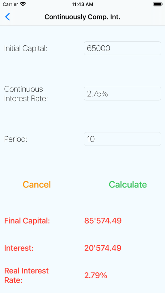 #10. Financial Mathematics Calc (iOS) 由: Francesco Grassi
