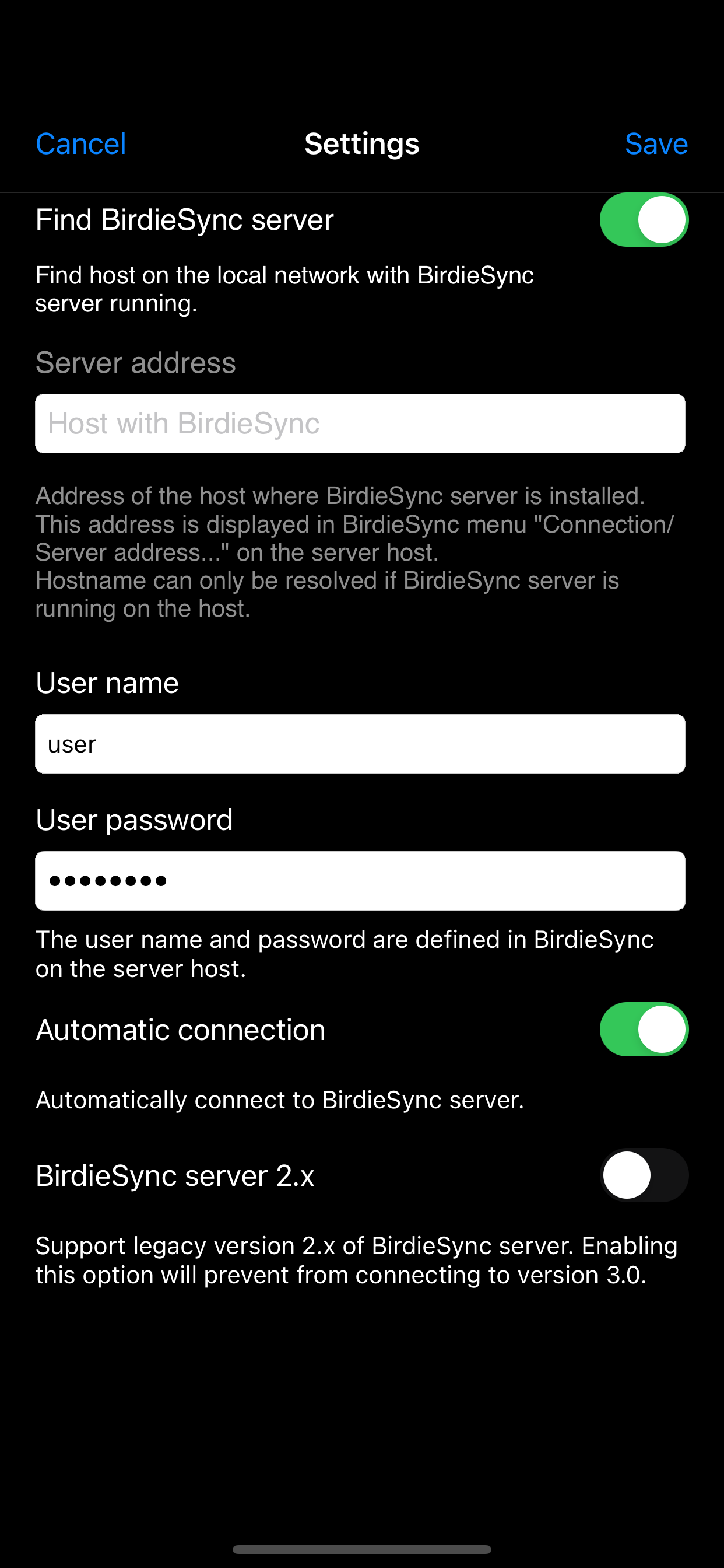 BirdieSync