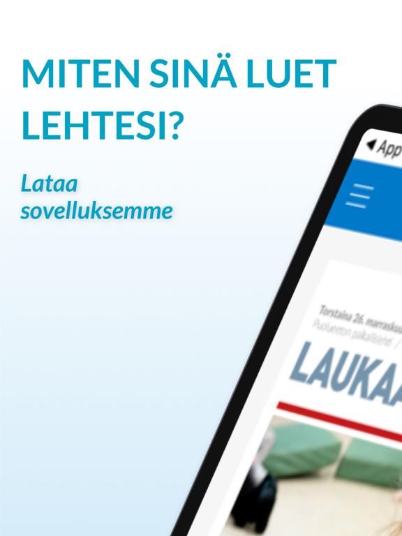 Screenshot #4 pour Laukaa-Konnevesi, päivän lehti