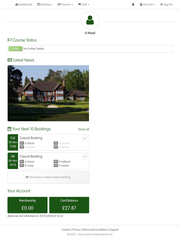 Screenshot #5 pour Swinley Forest Golf Club