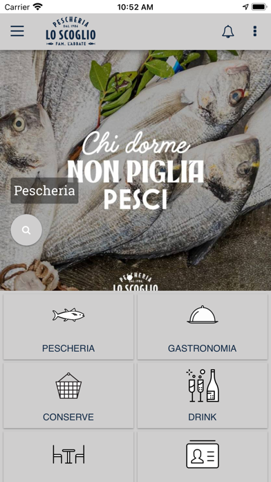 Pescheria Lo Scoglio Screenshot