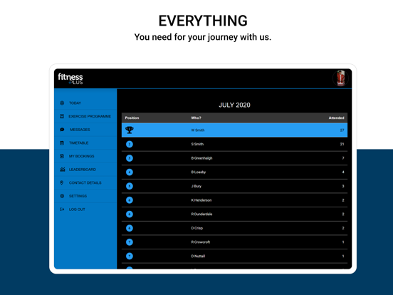 Screenshot #4 pour Fitness Plus Gym