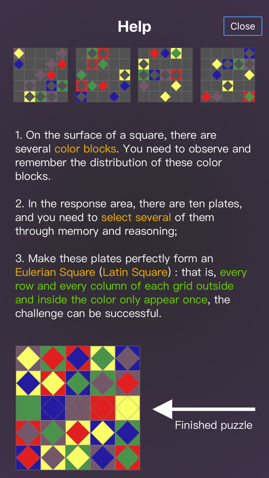 #5. Magic Square In Color (iOS) 由: 其跃 吴