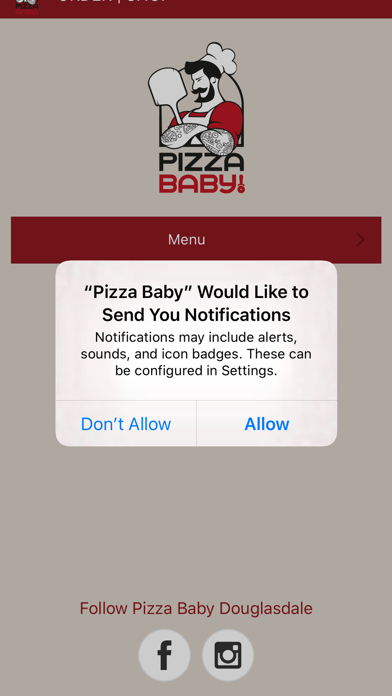 Pizza Baby Screenshot