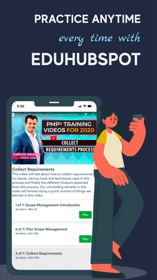 #6. PMP Prep Questions & Videos (iOS) 由: Edu HubSpot