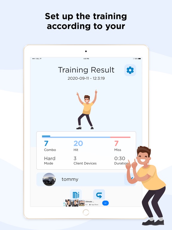 Screenshot #5 pour Reaction Light Training