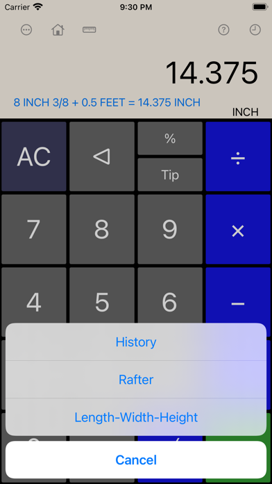 Construction Calculator++のおすすめ画像7