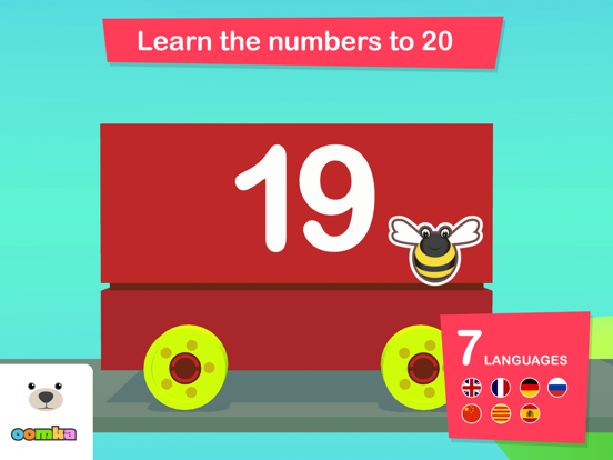 Screenshot #4 pour Oomka Number Train 3D Math