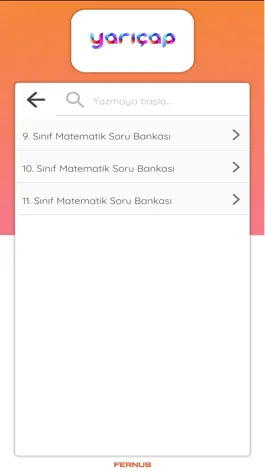 Game screenshot Yarıçap Video Çözüm apk